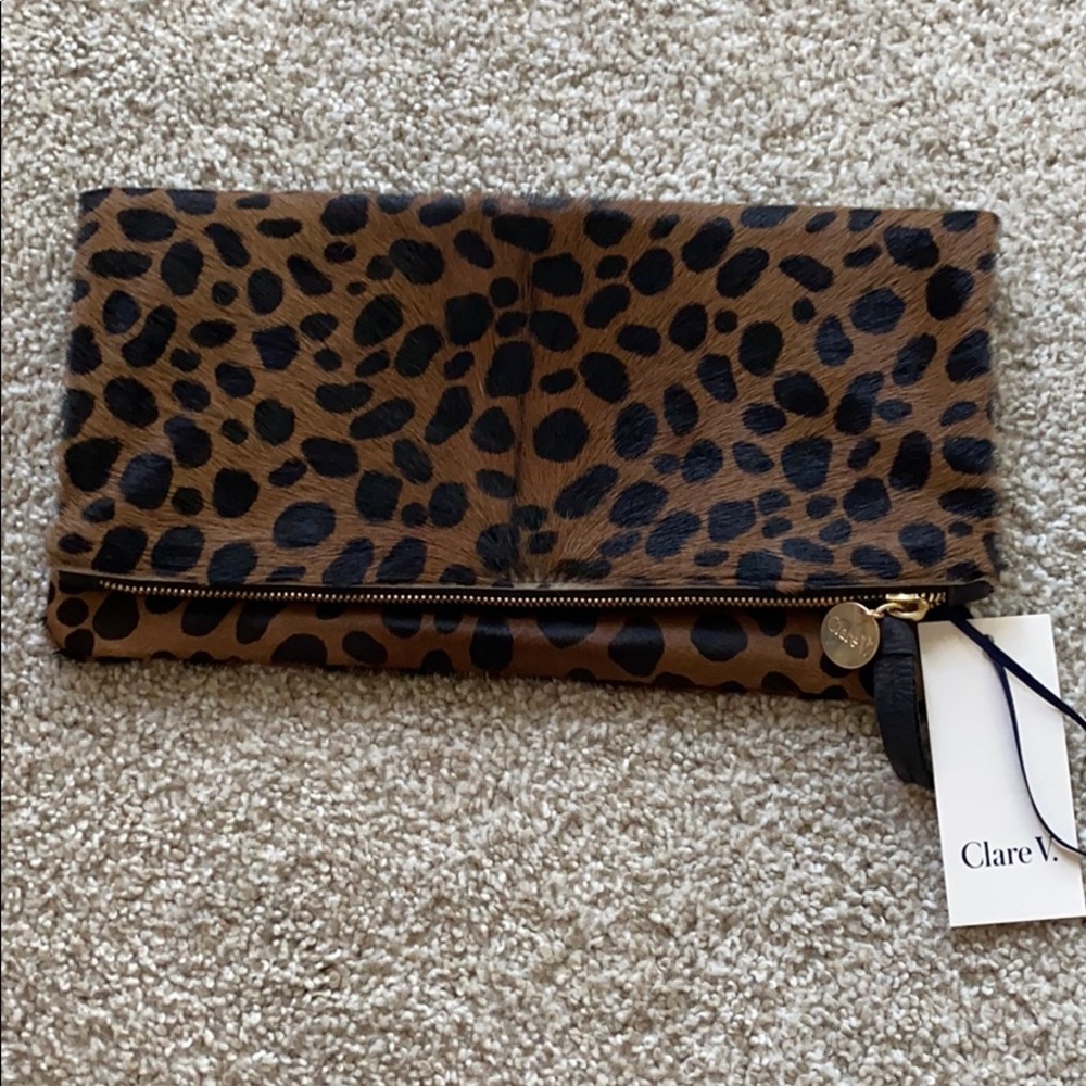 NWT Clare V Clutch